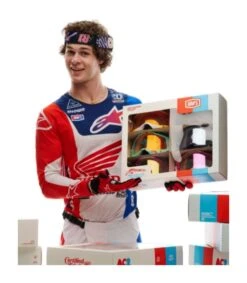 100% Accuri 2 Jett Lawrence Donut Goggle 6-Pack -Motorcycle Accessories Store 100 accuri2 jett lawrence donut goggle6 pack 2