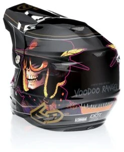 6D ATR-2 Voodoo Ranger Helmet -Motorcycle Accessories Store 6 datr2 voodoo ranger helmet gloss black 2