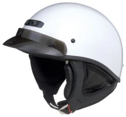 GMax GM35 Fully Dressed Helmet - Solid -Motorcycle Accessories Store Gmax Gm35 Half Helmet Fully Dressed Pearl White