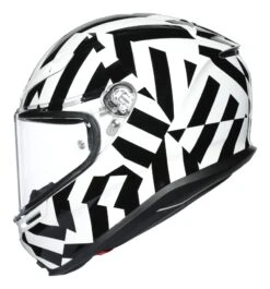 AGV K6 Secret Helmet -Motorcycle Accessories Store agvk6 secret helmet black white 4