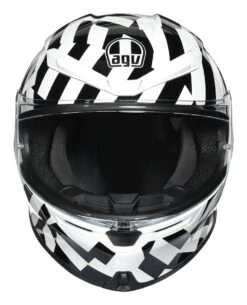 AGV K6 Secret Helmet -Motorcycle Accessories Store agvk6 secret helmet black white 5
