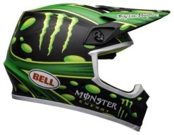 Bell Helmets Bell MX-9 Mips Showtime Helmet -Motorcycle Accessories Store bell mx9 mips showtime helmet black green 3