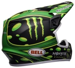 Bell Helmets Bell MX-9 Mips Showtime Helmet -Motorcycle Accessories Store bell mx9 mips showtime helmet black green 4