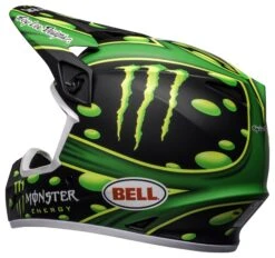 Bell Helmets Bell MX-9 Mips Showtime Helmet -Motorcycle Accessories Store bell mx9 mips showtime helmet black green 6