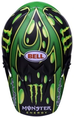 Bell Helmets Bell MX-9 Mips Showtime Helmet -Motorcycle Accessories Store bell mx9 mips showtime helmet black green 8