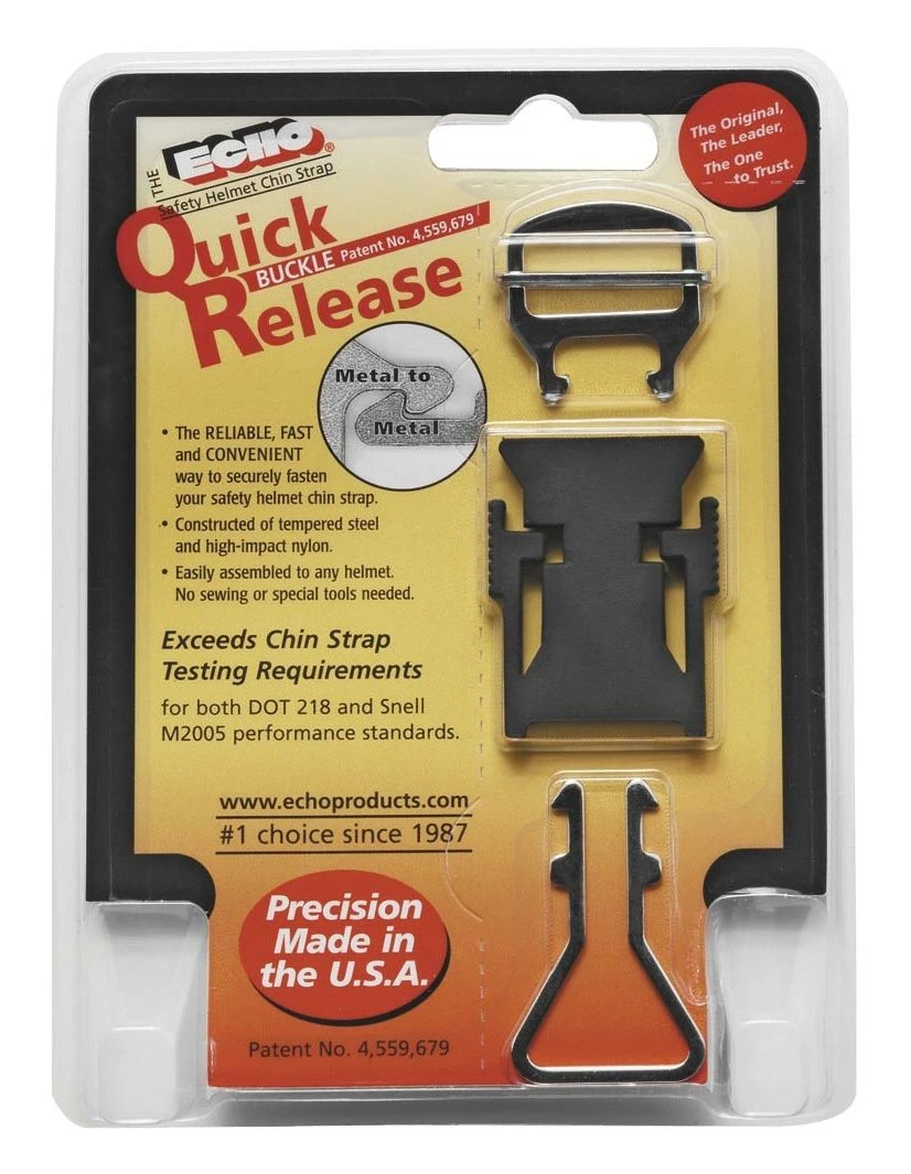 Echo Helmet Quick Release Buckle 3 Echo Helmet Quick Release Buckle
