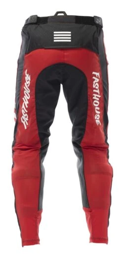 Fasthouse Elrod Pants -Motorcycle Accessories Store fasthouse elrod pants red black 3