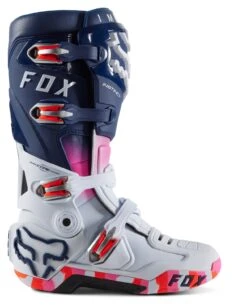 Fox Racing Instinct Ryvr LE Boots -Motorcycle Accessories Store fox racing instinct ryvr le boots white navy 1