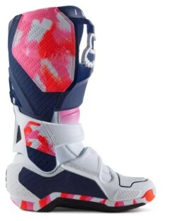 Fox Racing Instinct Ryvr LE Boots -Motorcycle Accessories Store fox racing instinct ryvr le boots white navy 2