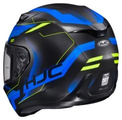 HJC I10 Robust Helmet -Motorcycle Accessories Store hj ci10 robust helmet black blue 1