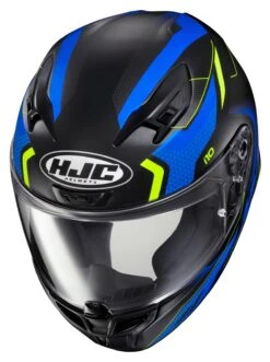 HJC I10 Robust Helmet -Motorcycle Accessories Store hj ci10 robust helmet black blue 2