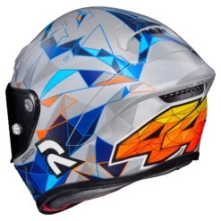 HJC RPHA 1N Espargaro Helmet -Motorcycle Accessories Store hjcrpha1 n espargaro helmet silver blue orange 3