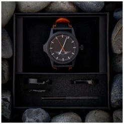 Hogwatch Key Fob Wrist Watch For Harley Davidson -Motorcycle Accessories Store hogwatch key fob wrist watch black orange 1