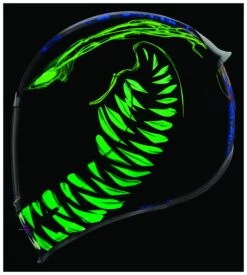 Icon Airframe Pro Soul Food Helmet -Motorcycle Accessories Store icon airframe pro soul food helmet blue 2