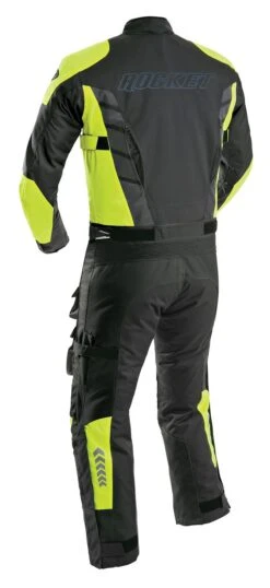 Joe Rocket Survivor Suit -Motorcycle Accessories Store joe rocket survivor suit black hi viz neon 1
