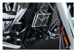 Kuryakyn Oil Cooler Cover For Indian 2014-2023 -Motorcycle Accessories Store kuryakyn oil cooler cover for indian20142015 1