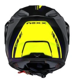 Nexx X Vilijord Hi-Viz Helmet -Motorcycle Accessories Store nexx x vilijord hi viz helmet black hi viz yellow 3