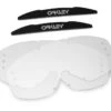 Oakley Front Line MX Roll Off Replacement Lens -Motorcycle Accessories Store oakley o2 mx roll off repl lens2 pack clear