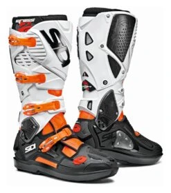 SIDI Crossfire 3 SRS Boots -Motorcycle Accessories Store sidi crossfire3 srs boots orange black white