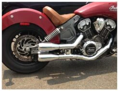 Trask Slip On Mufflers For Indian Scout 2015-2023 -Motorcycle Accessories Store trask slip on mufflers for indian scout2015