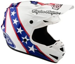Troy Lee Designs SE4 Evel Knievel Helmet (XS) -Motorcycle Accessories Store troy lee designs se4 evel knievel helmet 6