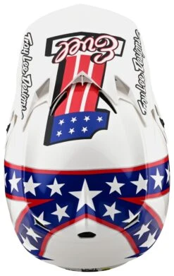 Troy Lee Designs SE4 Evel Knievel Helmet (XS) -Motorcycle Accessories Store troy lee designs se4 evel knievel helmet 7