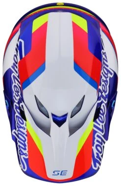 Troy Lee Designs Troy Lee SE5 Omega Helmet -Motorcycle Accessories Store troy lee se5 omega helmet blue 5